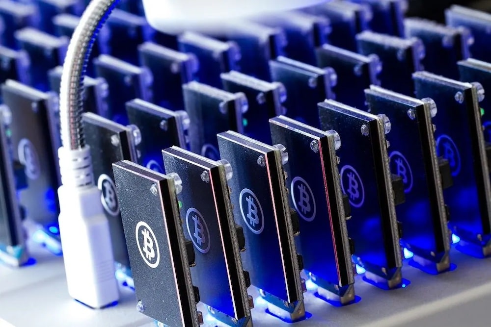 Bitcoin mining phone