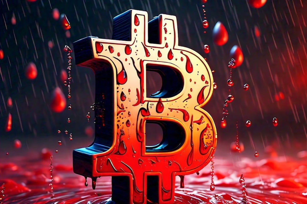 bitcoin raining red